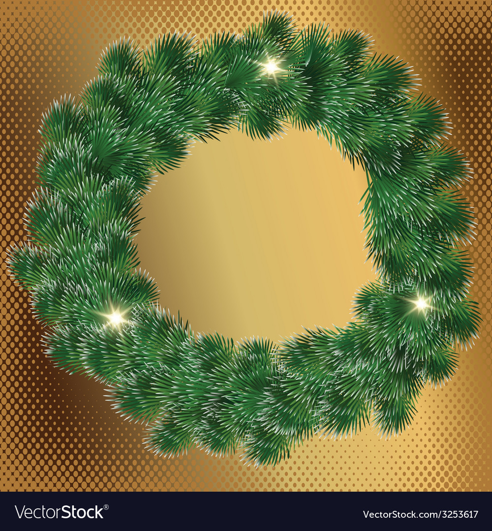 Wreath Royalty Free Vector Image - VectorStock