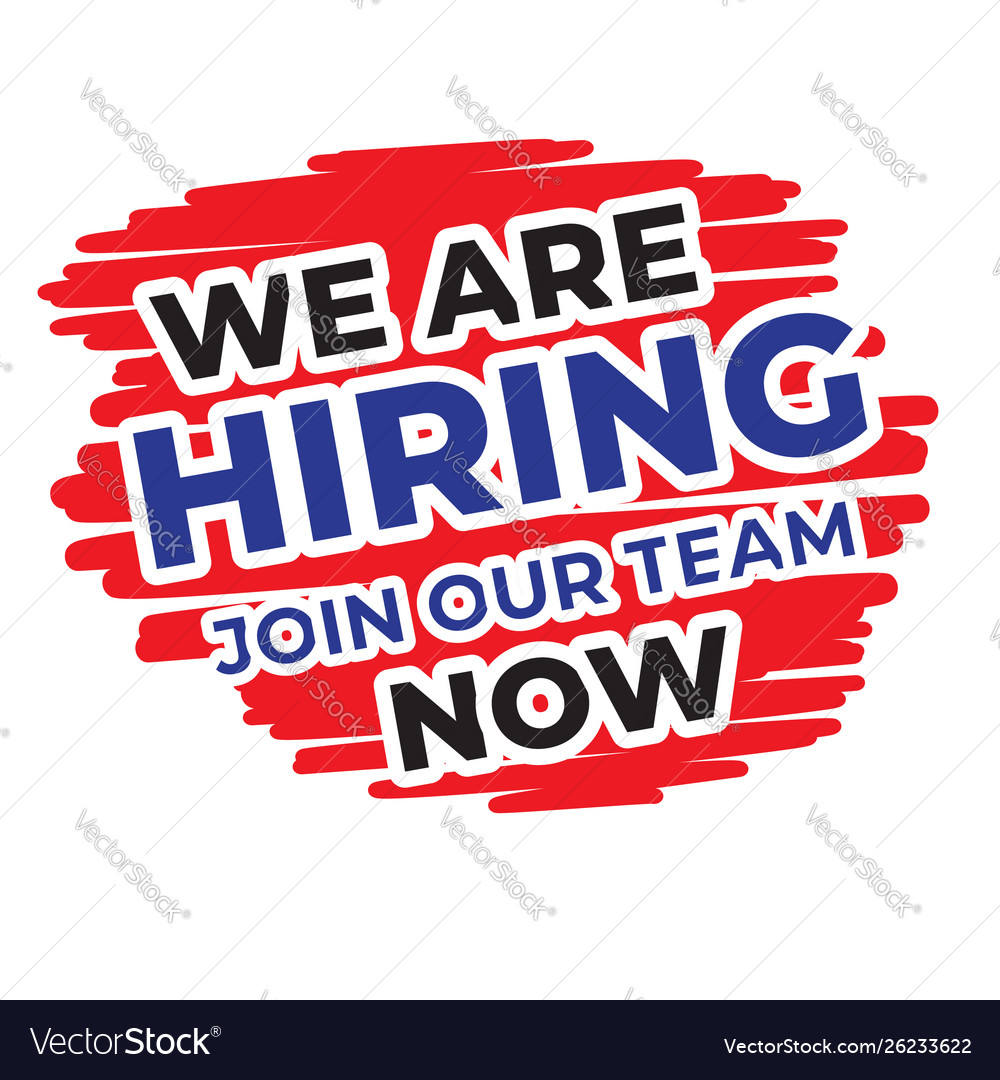 We are hiring sticker isolated-06