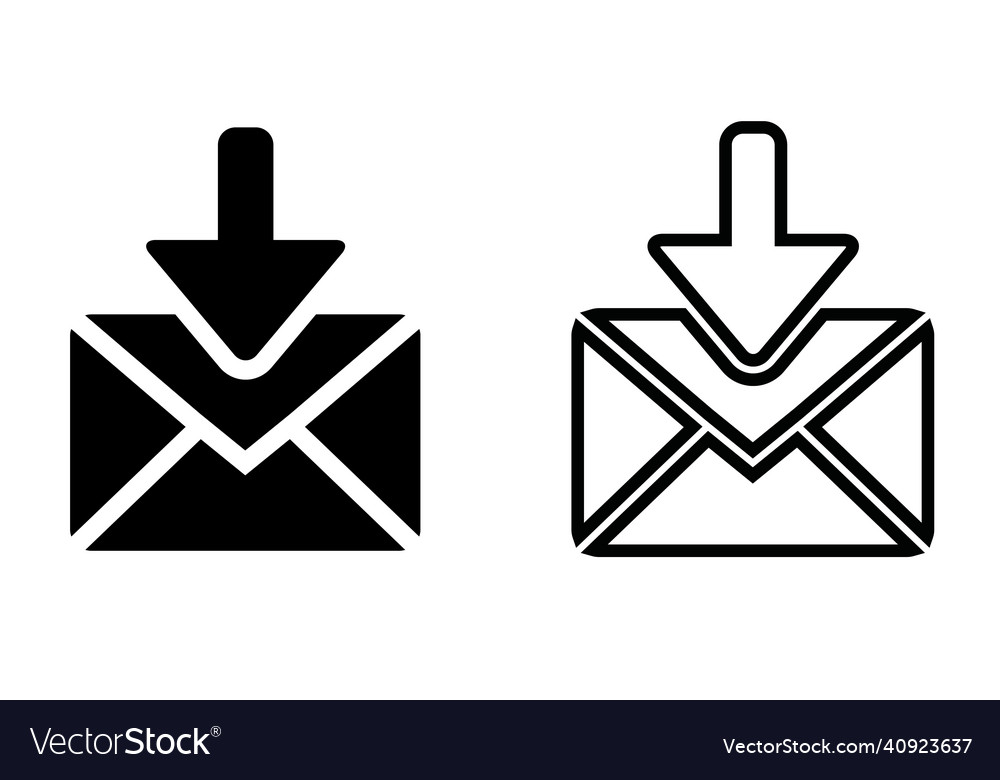 Document download icon Royalty Free Vector Image