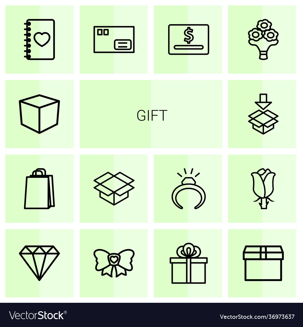 Gift icons