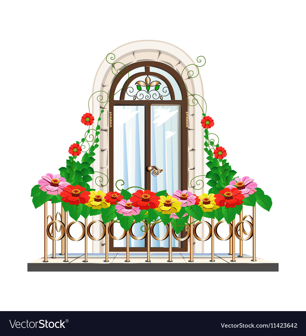 Peculiar Branches Shape with Some Flowers on it Stock Image - Image of  balcony, entrances: 119693519