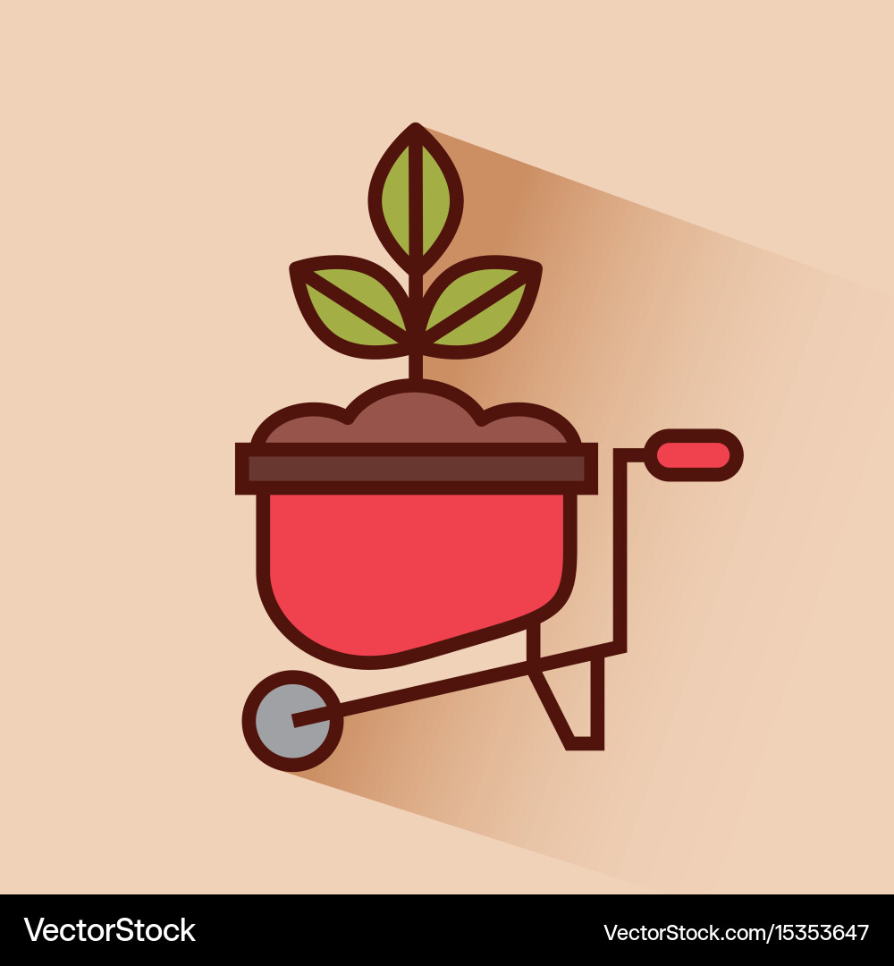 Farm tool flat Royalty Free Vector Image - VectorStock