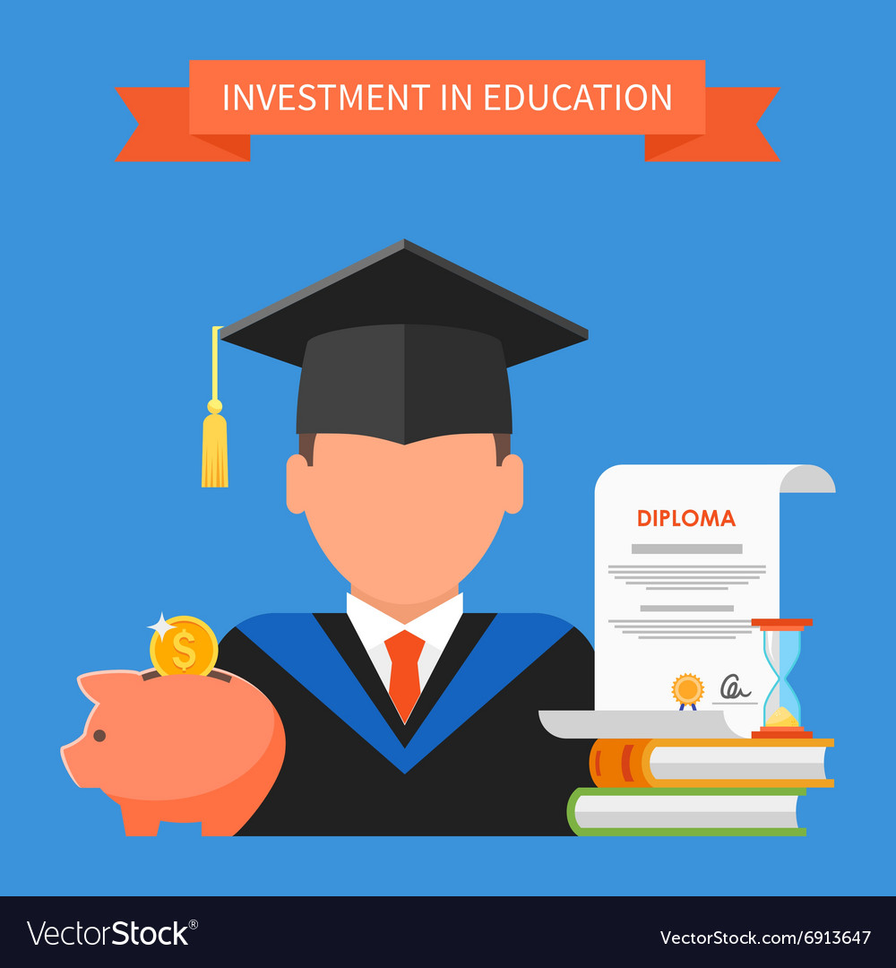 invest-in-education-concept-royalty-free-vector-image