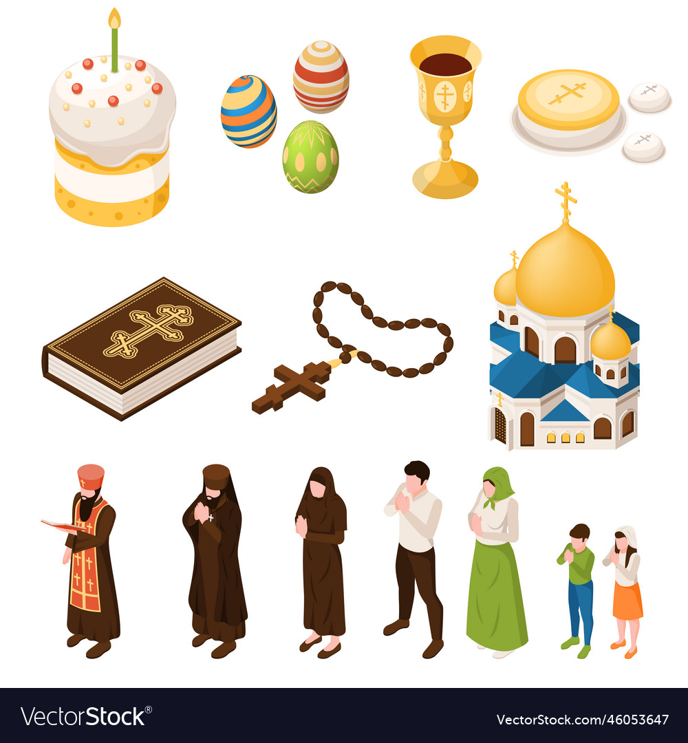 orthodox-christian-set-royalty-free-vector-image