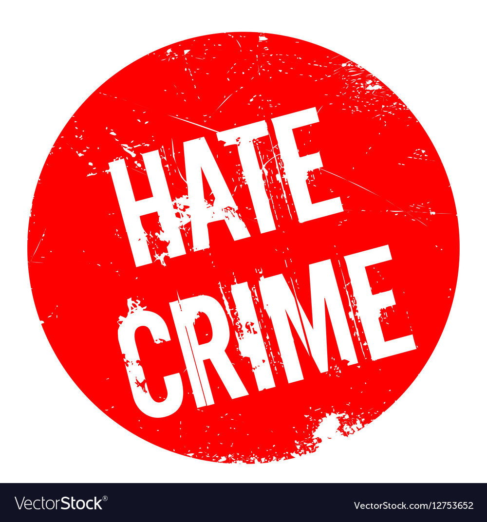 Hate crime rubber stamp