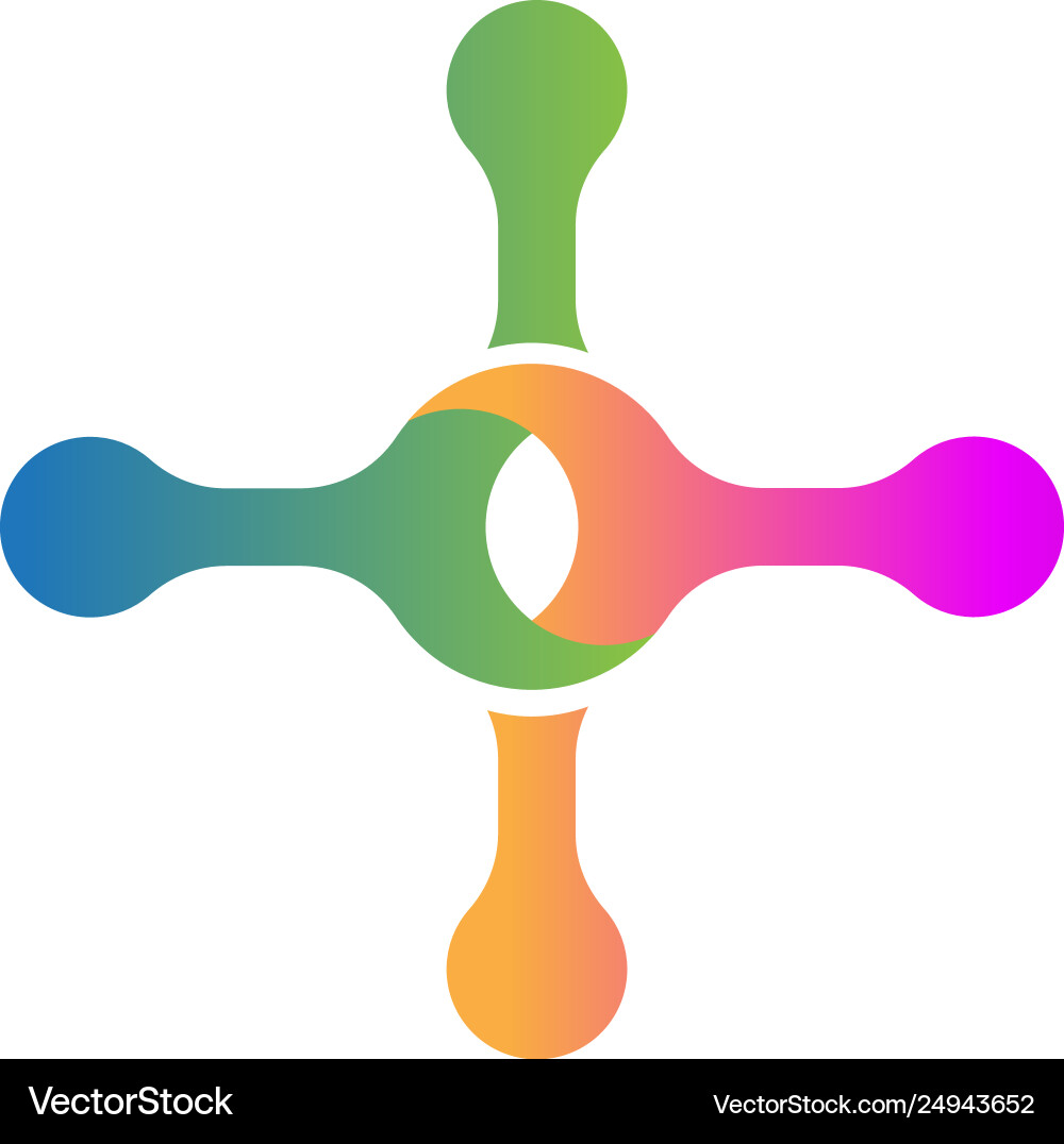 Molecule design Royalty Free Vector Image - VectorStock