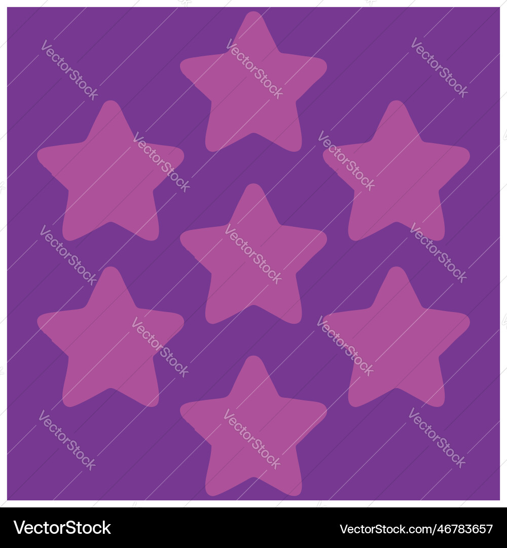 Star seamless pattern background Royalty Free Vector Image