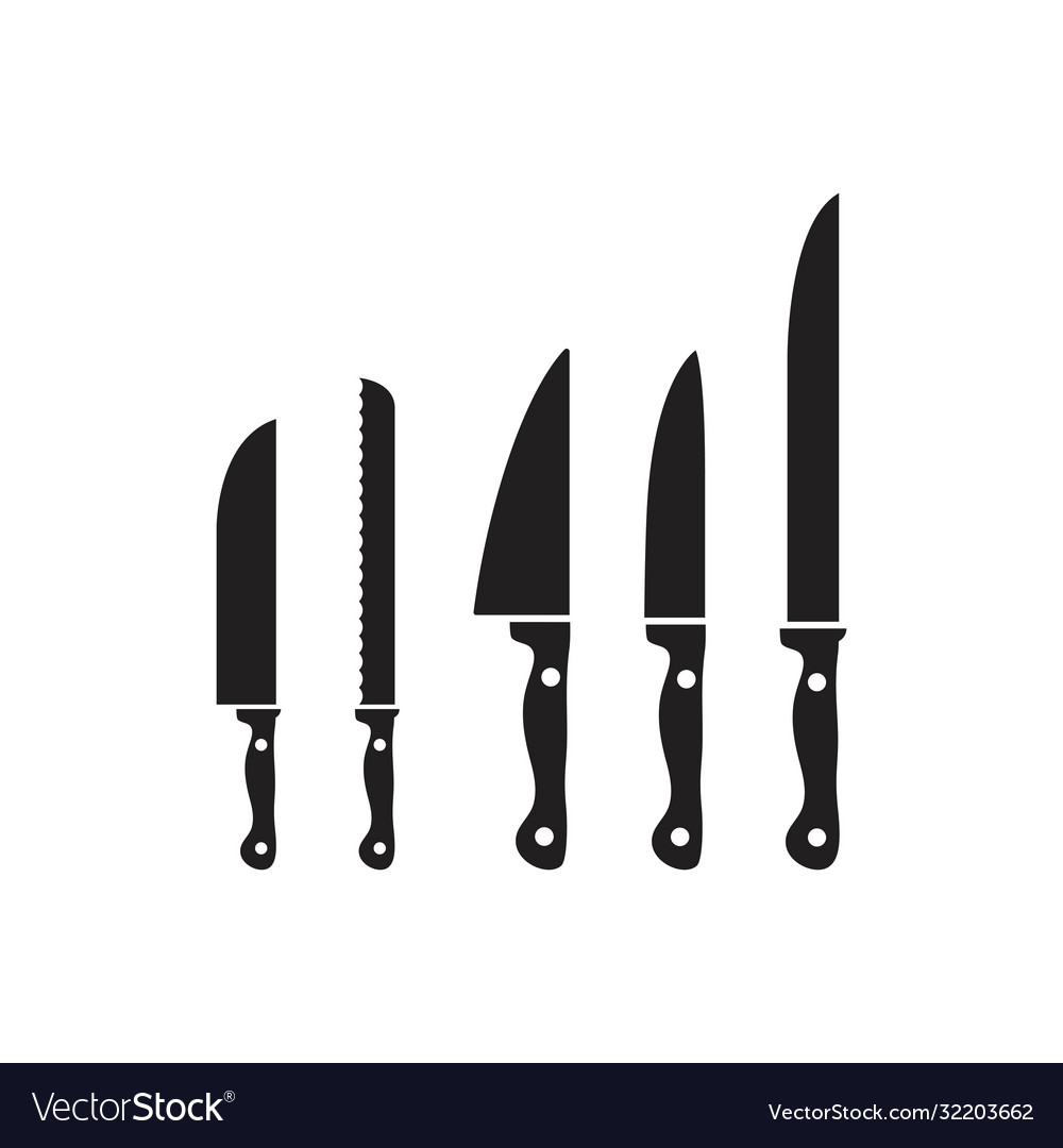 Knife icon template Royalty Free Vector Image - VectorStock