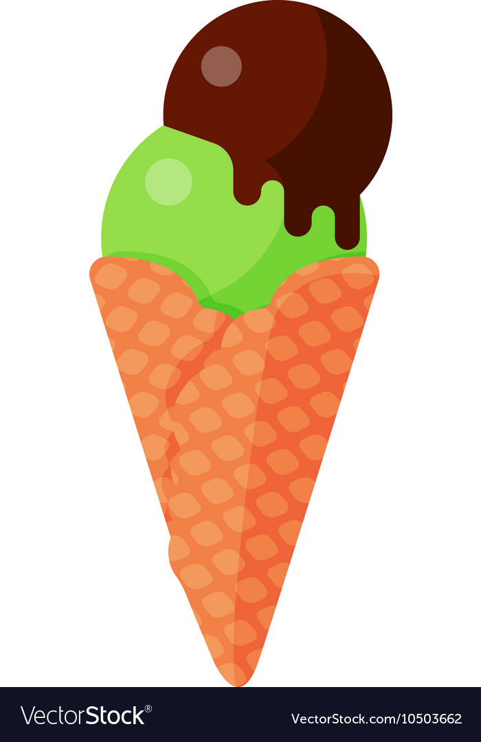 Set of ice cream icon isolated