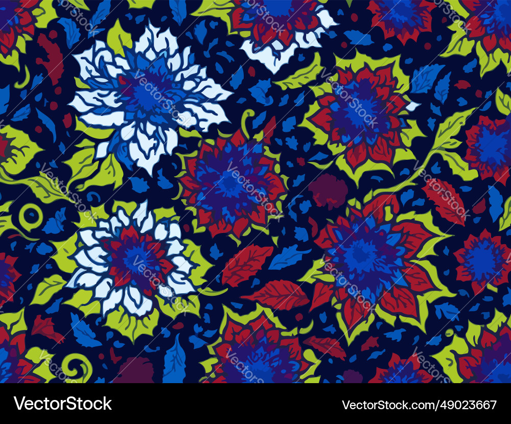 Abstract flower Royalty Free Vector Image - VectorStock
