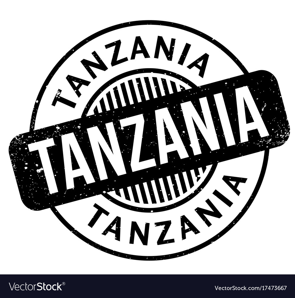 Tanzania rubber stamp Royalty Free Vector Image