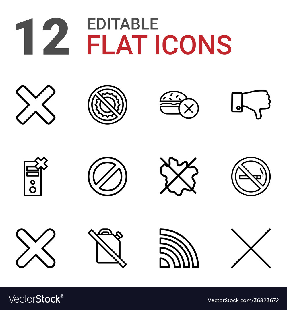 12 no icons