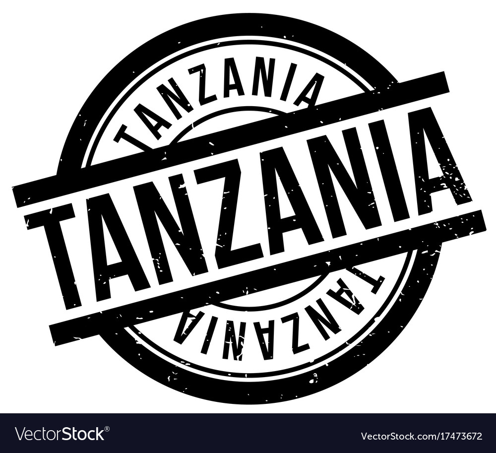 Tanzania rubber stamp Royalty Free Vector Image