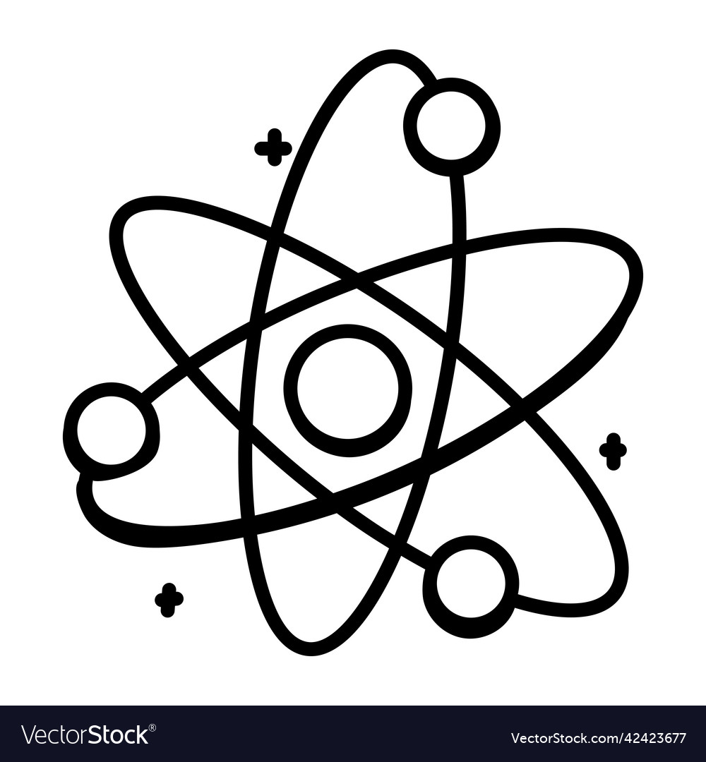 Atom Royalty Free Vector Image - VectorStock