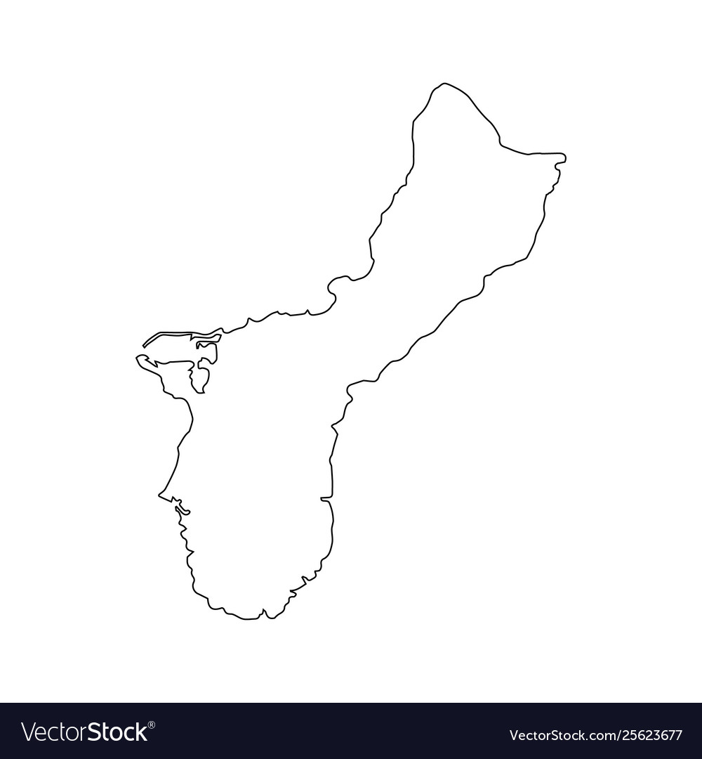territory-guam-map-black-contour-curves-royalty-free-vector