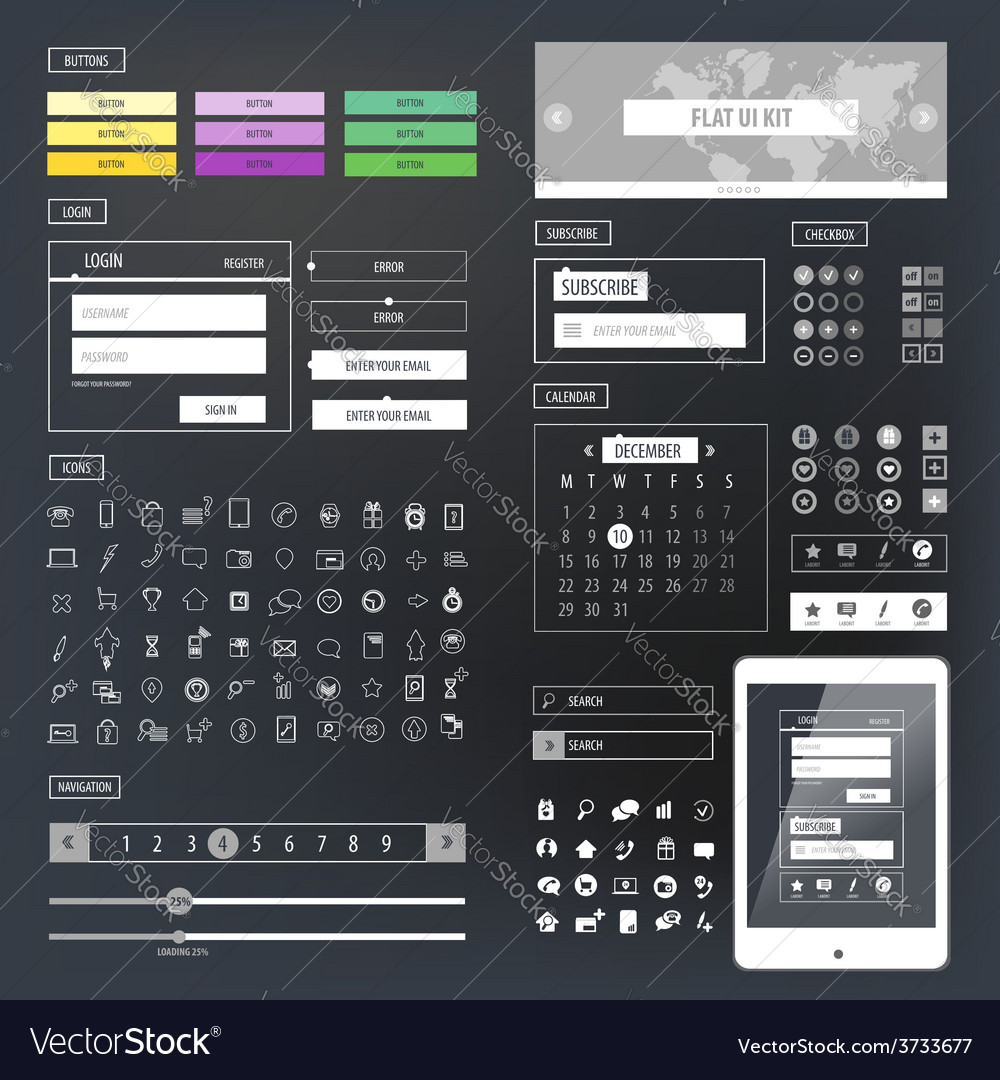 software ui design templates