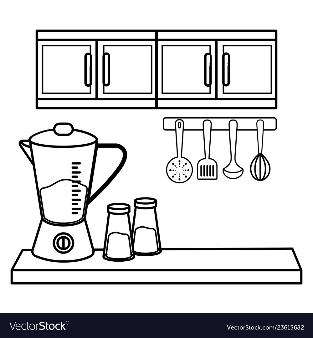 https://cdn3.vectorstock.com/i/1000x1000/36/82/kitchen-cute-cartoons-utensils-in-black-and-white-vector-23613682.jpg