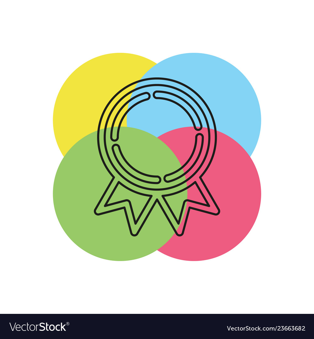 Medal prize icon - award