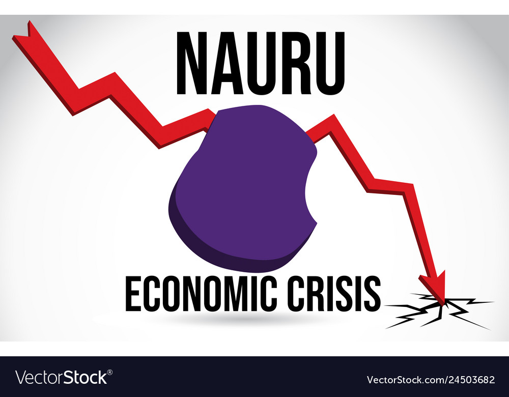 Nauru map financial crisis economic collapse