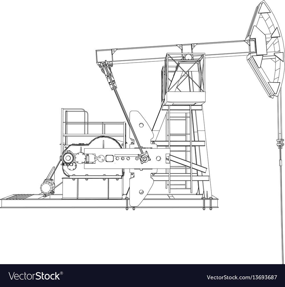 Чертеж pump jack