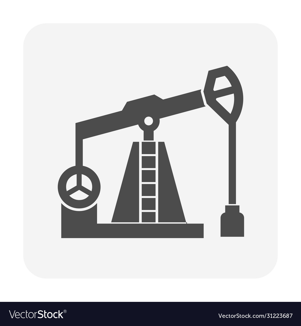 Oil rig icon Royalty Free Vector Image - VectorStock