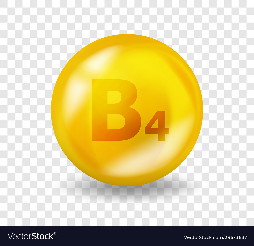 Vitamin B4 Choline Complex Royalty Free Vector Image