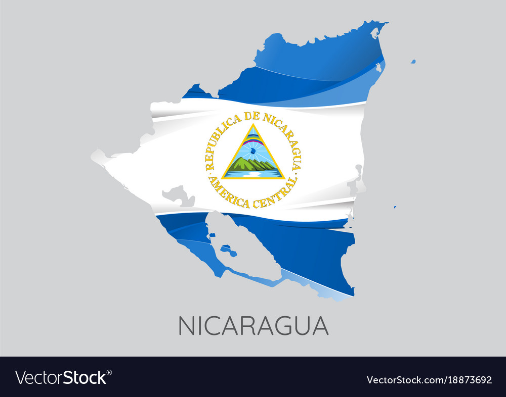 Map of nicaragua