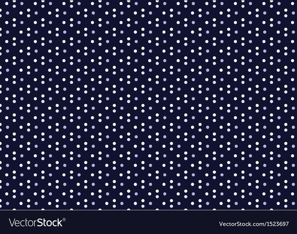 Dark blue cold winter polka dot seamless pattern