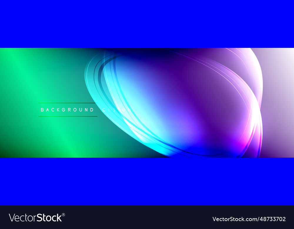 Abstract background - liquid transparent Vector Image