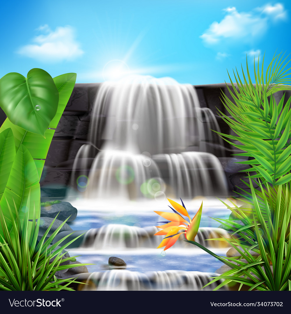 Waterfall Background @