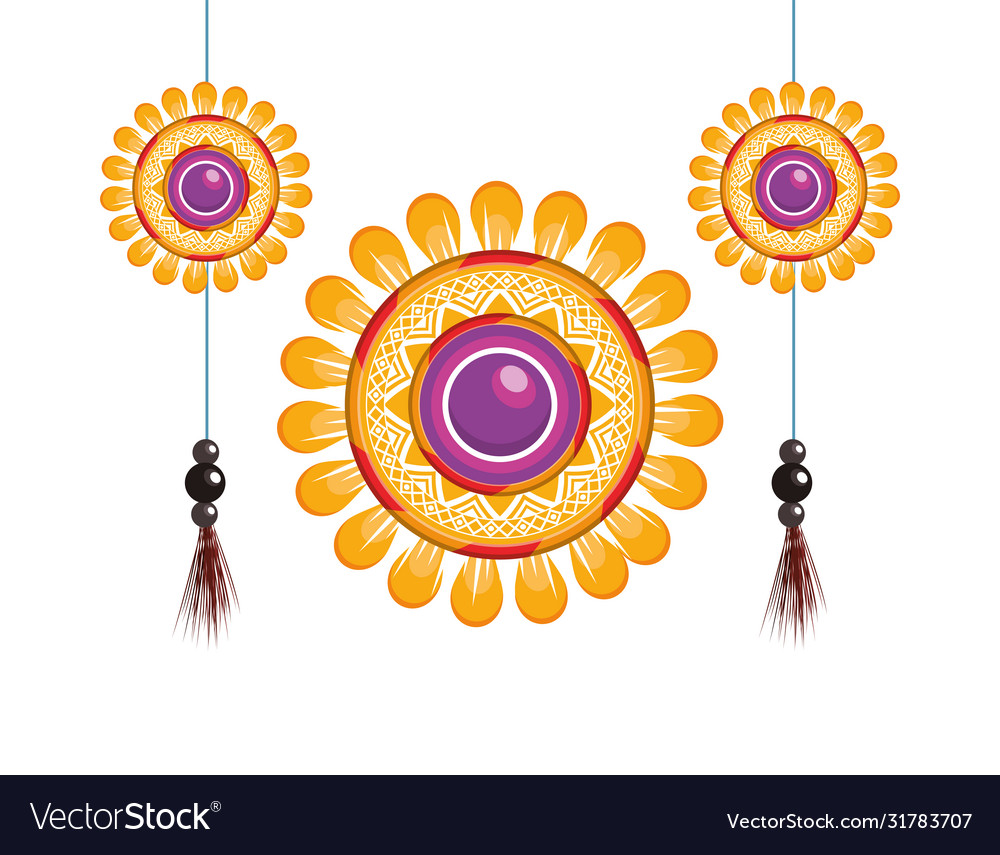 Ethnic mandalas indu style hanging