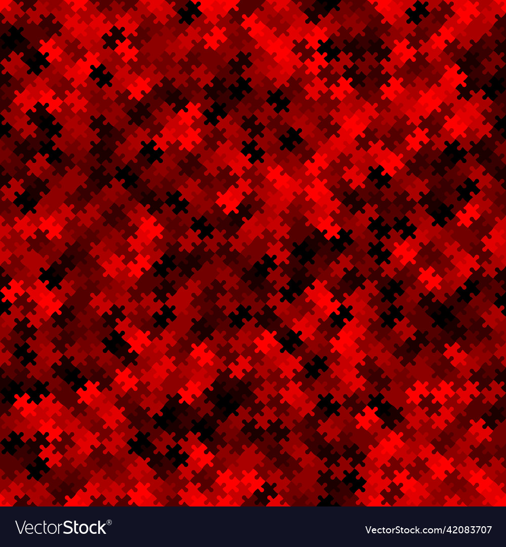 Red puzzle background banner texture Royalty Free Vector