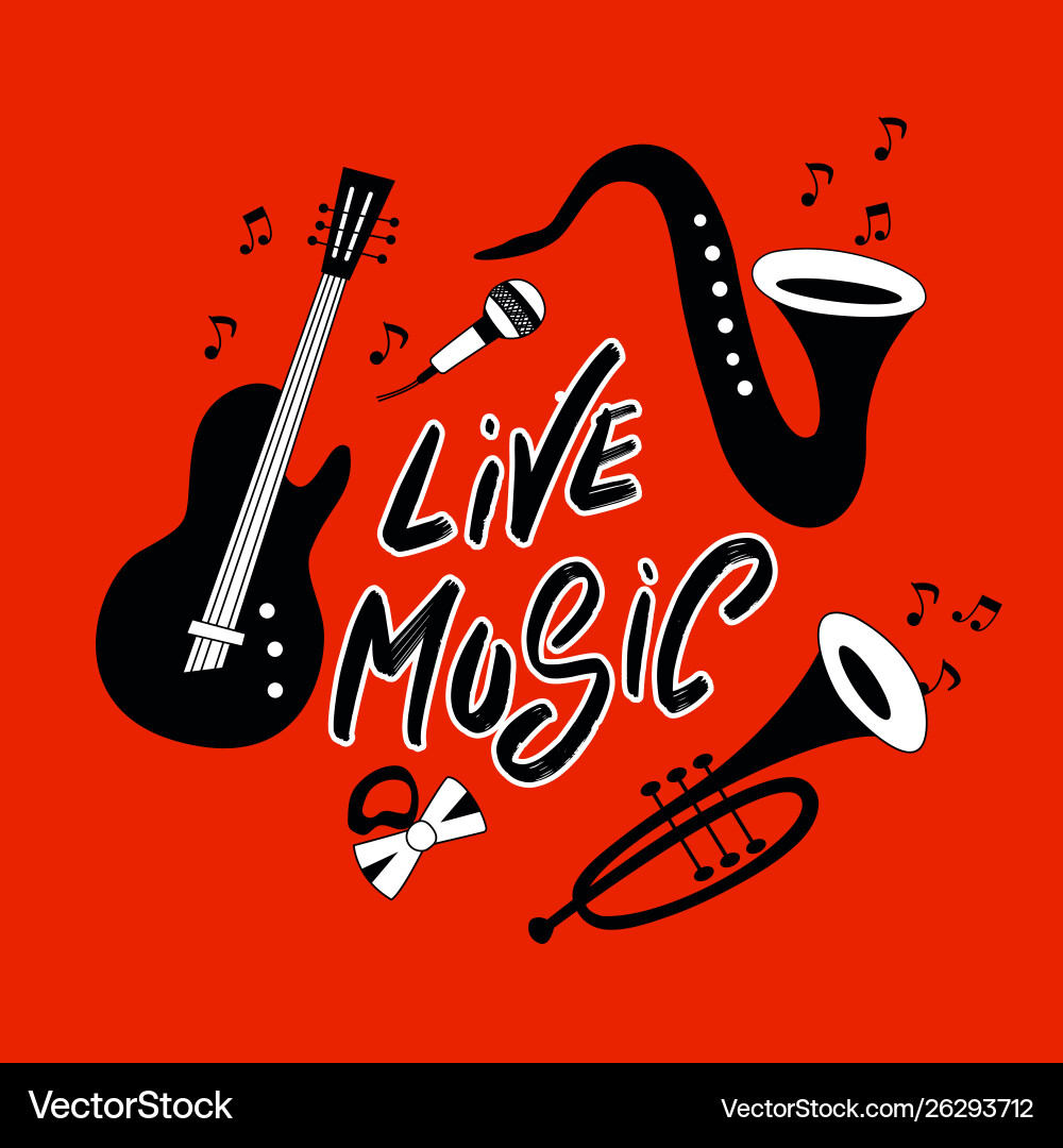 International jazz day hand drawn Royalty Free Vector Image