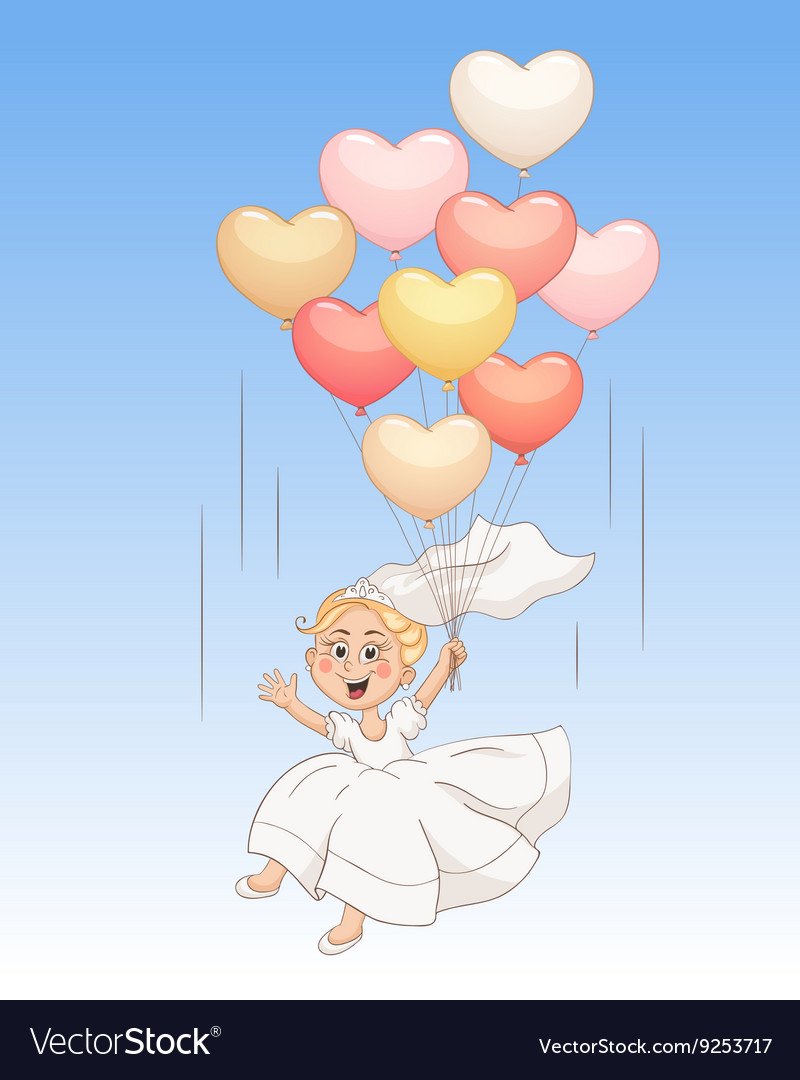 Cartoon bride