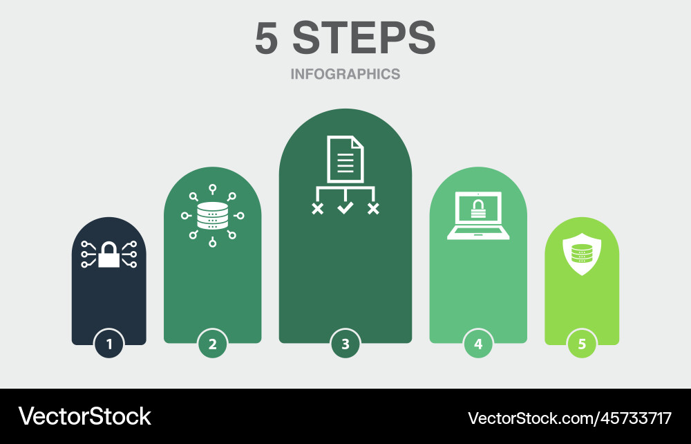 Gdpr data regulation e-privacy Royalty Free Vector Image