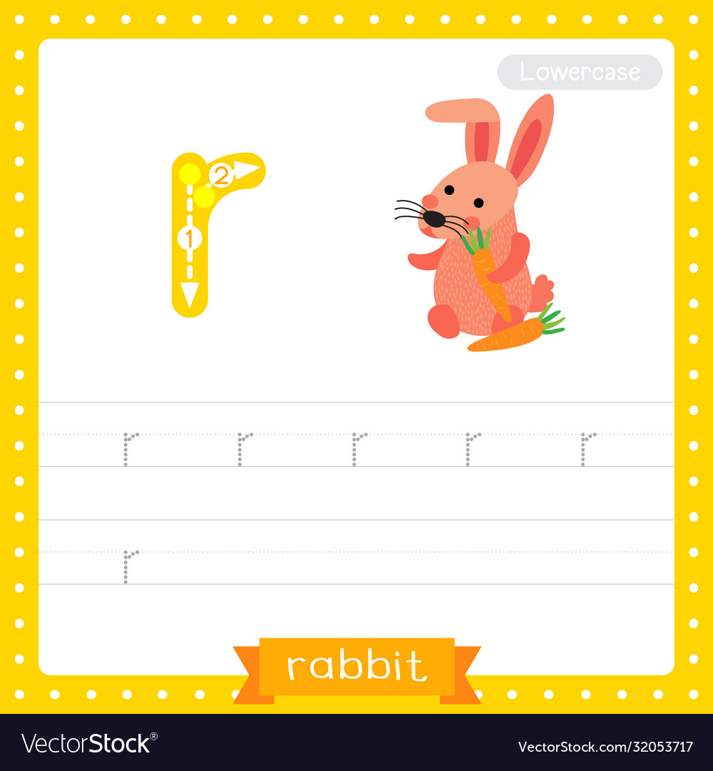 Lowercase Letter R Tracing Worksheets Trace Small Letter R Worksheet