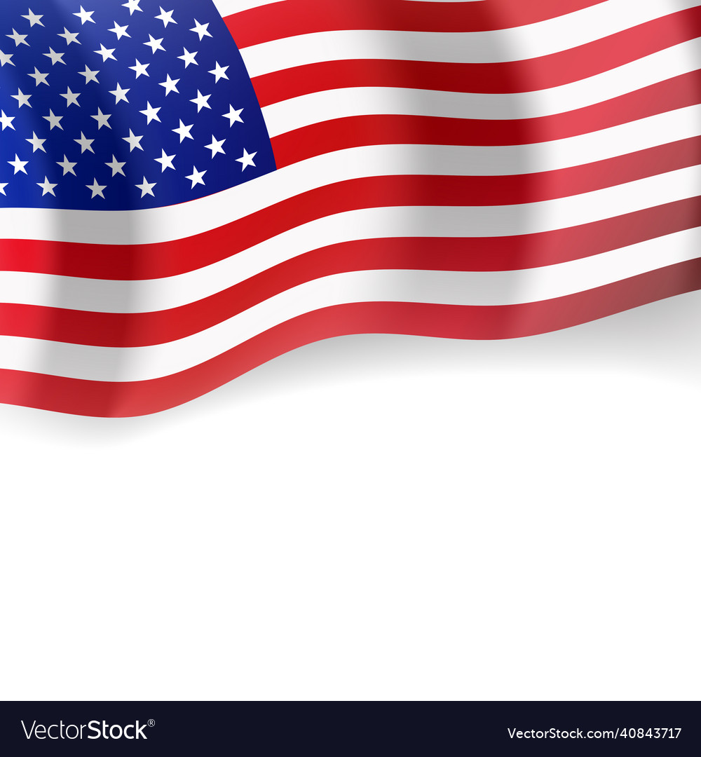 Usa flag background template