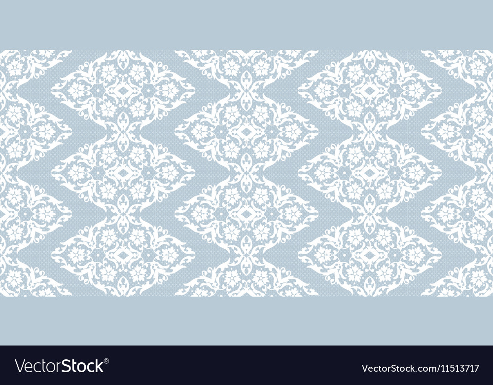 White lace pattern