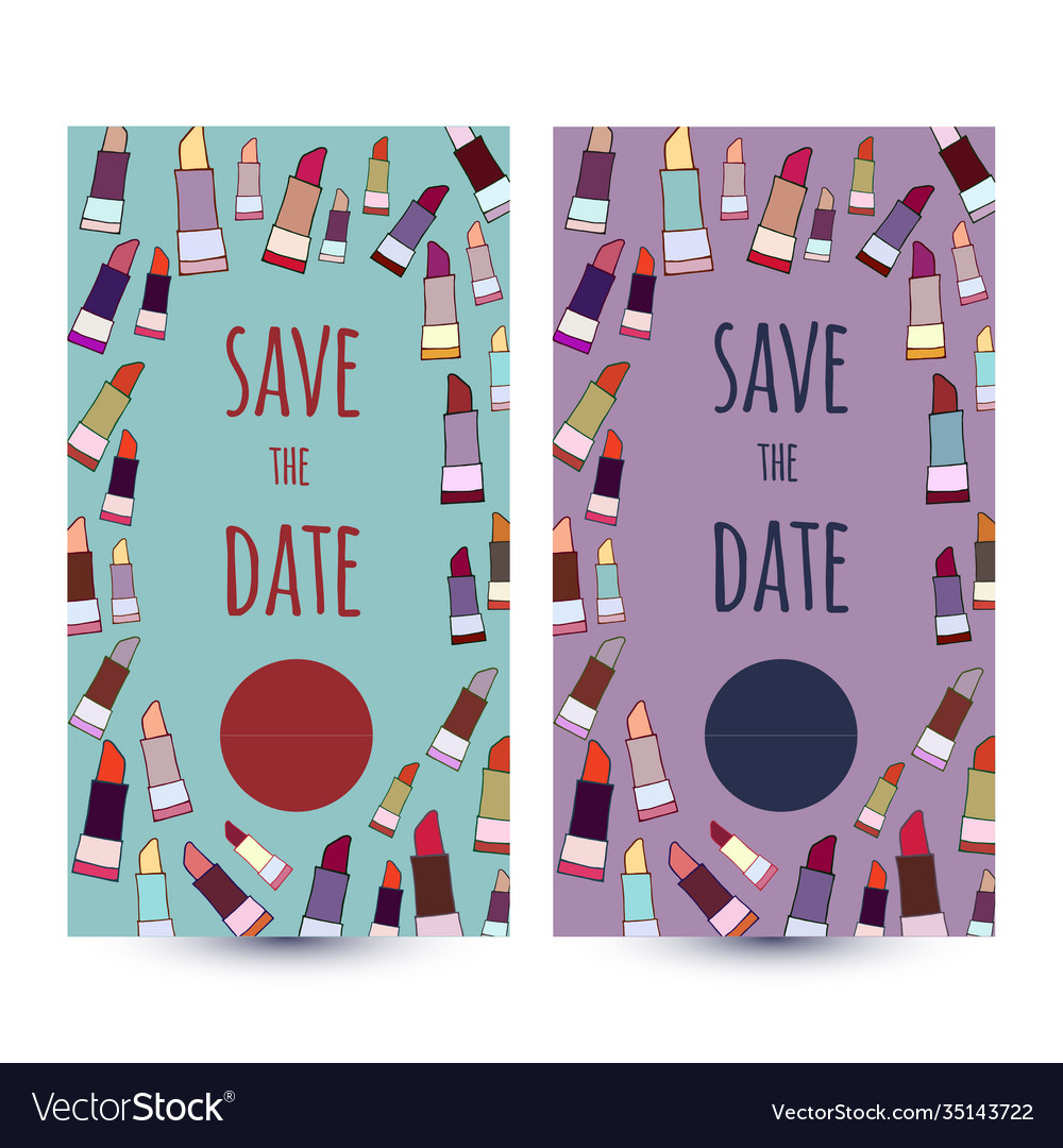 Card templates invitations save date