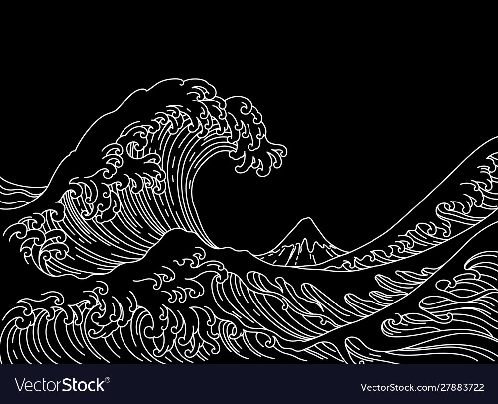 japanese wave design