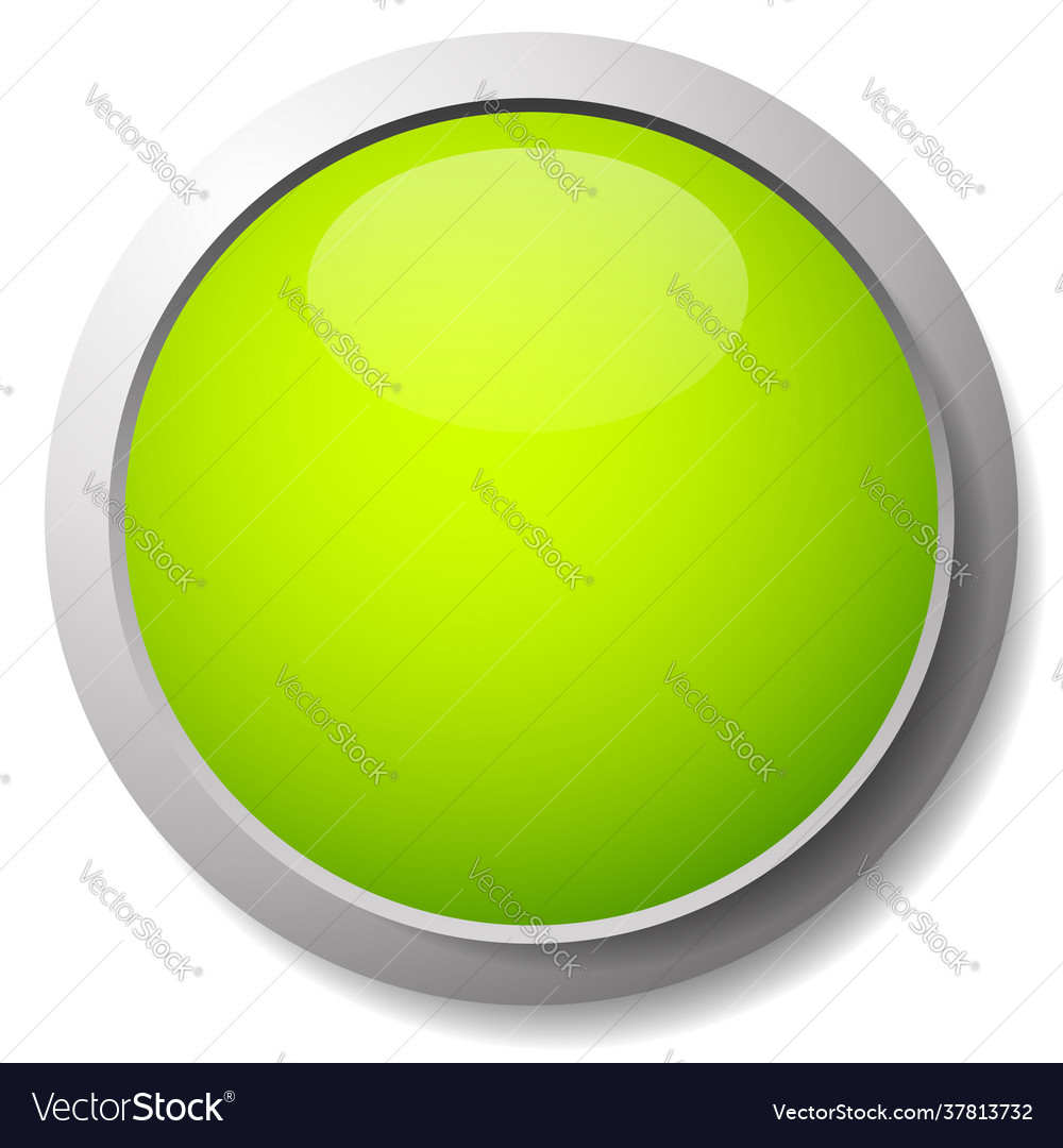 Blank empty circle button badge tag or label icon