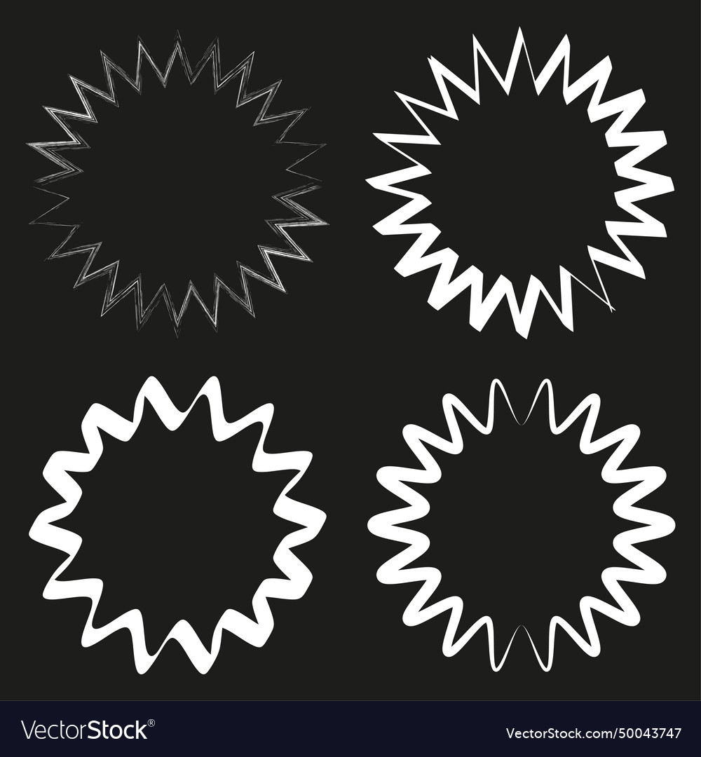 Geometric radial circle eps