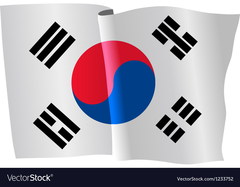 Flag of south korea