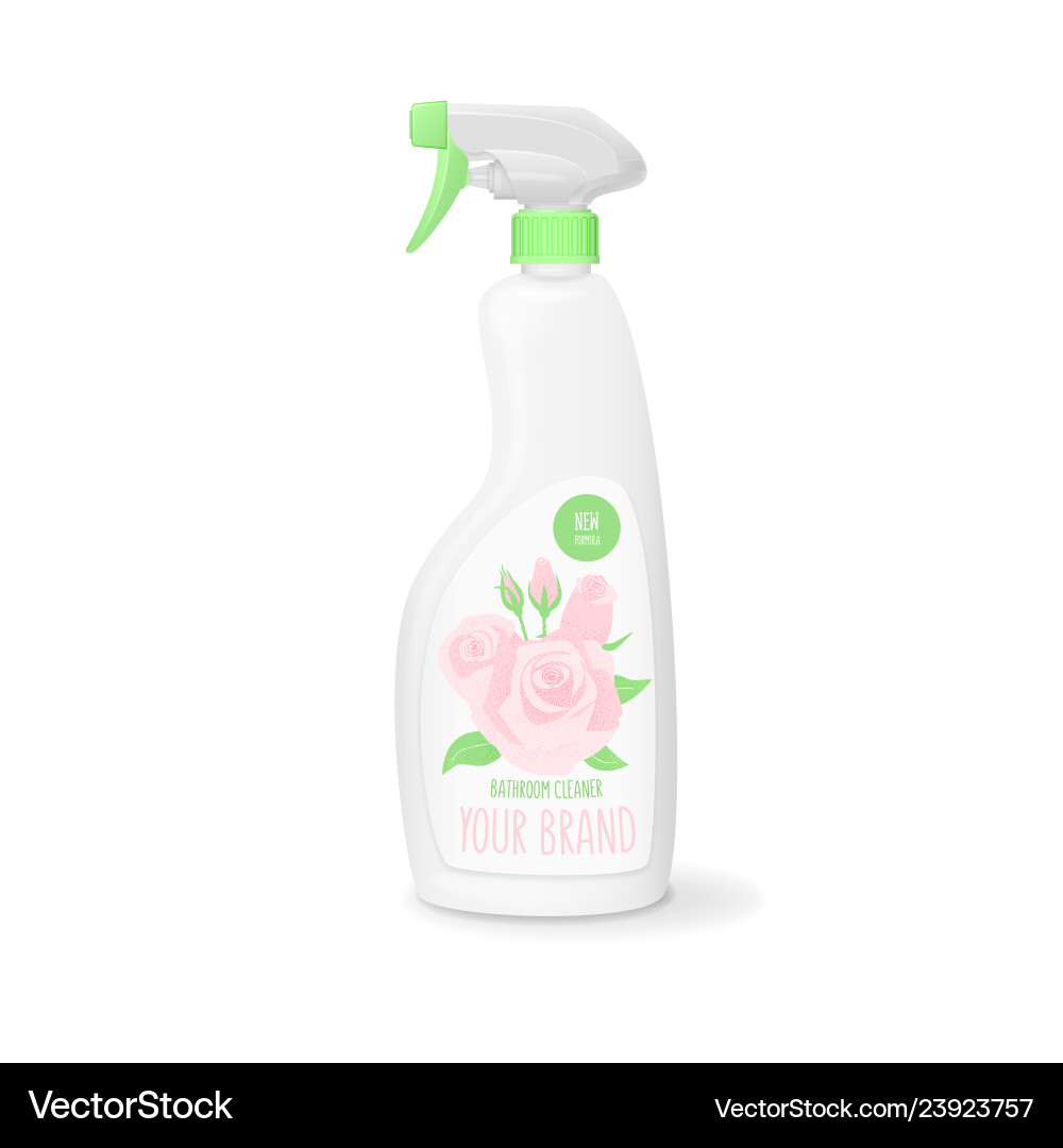 Bathroom Cleaner Vector