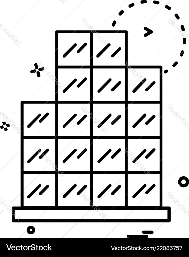 Graph icon design Royalty Free Vector Image - VectorStock