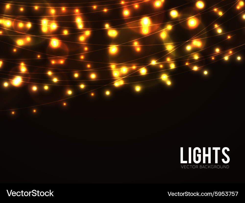 Lights Royalty Free Vector Image - VectorStock