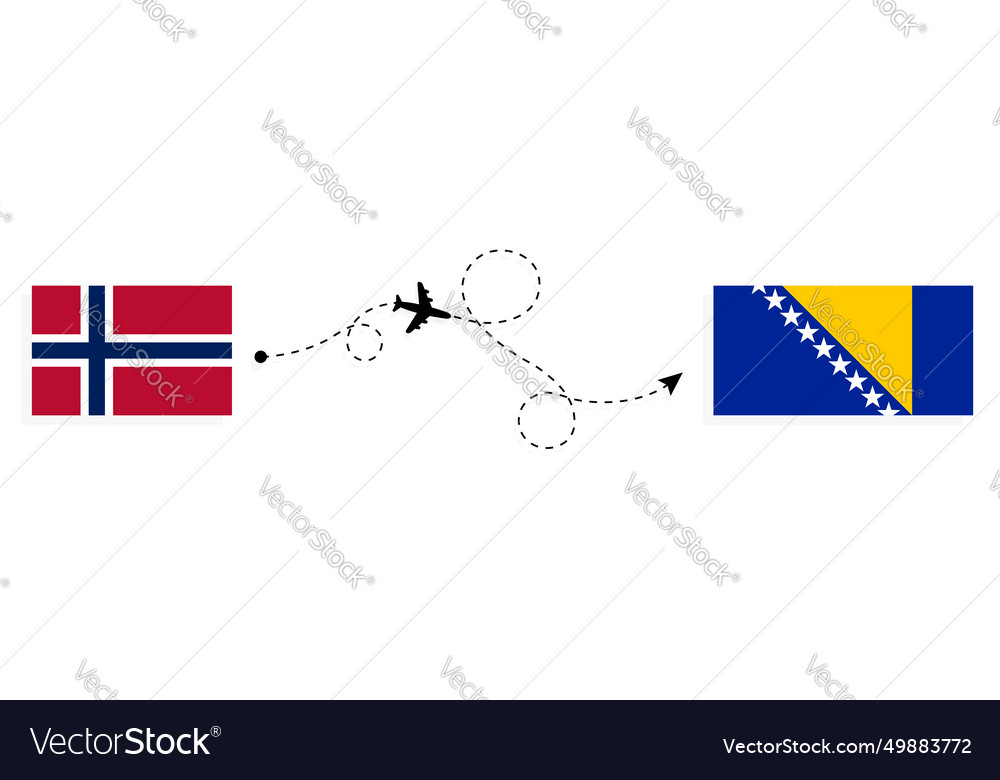 Flight and travel from norway to bosnia