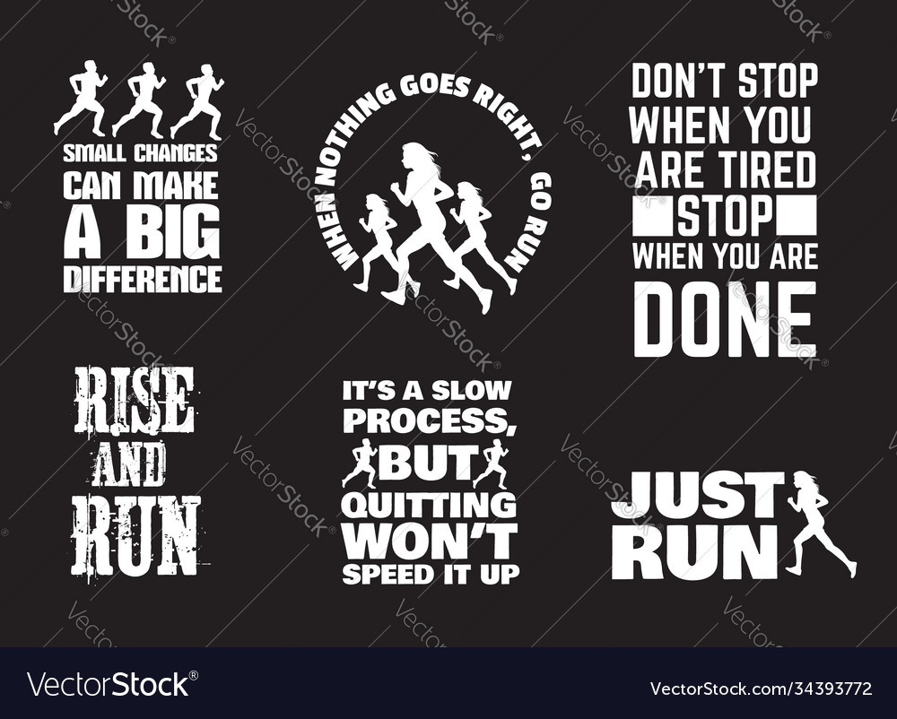 Set quote typographical background Royalty Free Vector Image