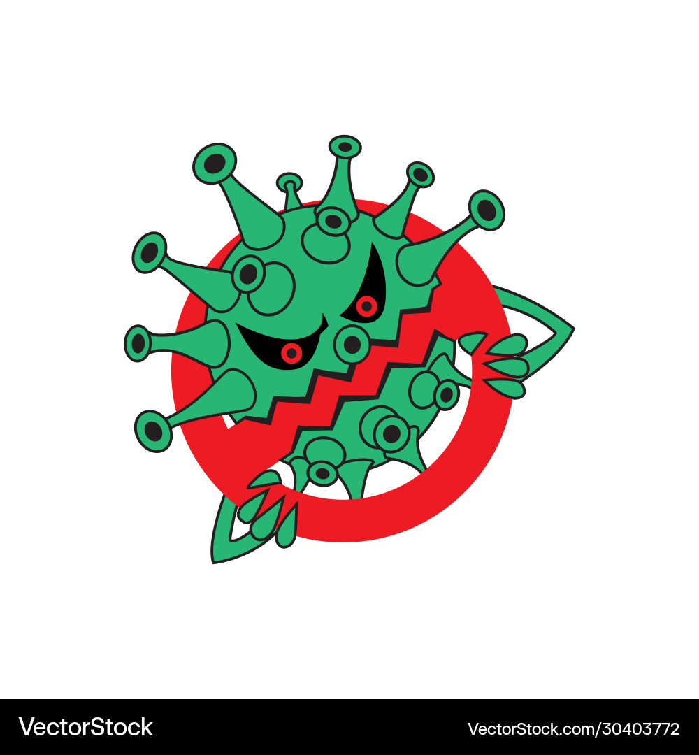 Stop coronavirus Royalty Free Vector Image - VectorStock