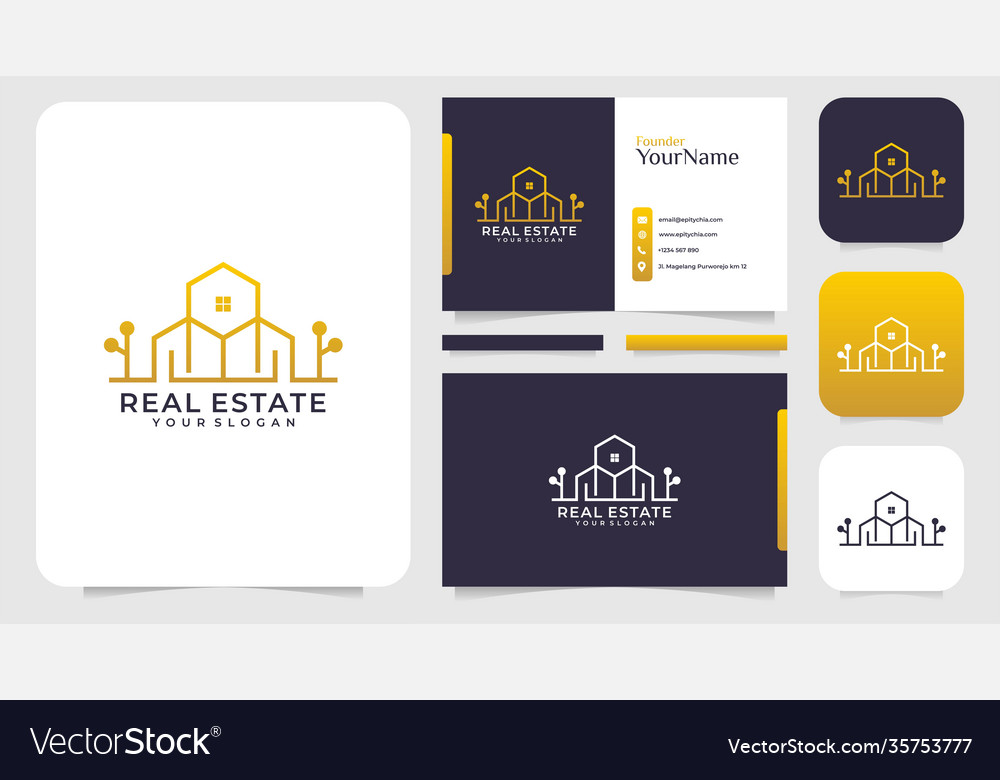 Inspirational real estate building logo design